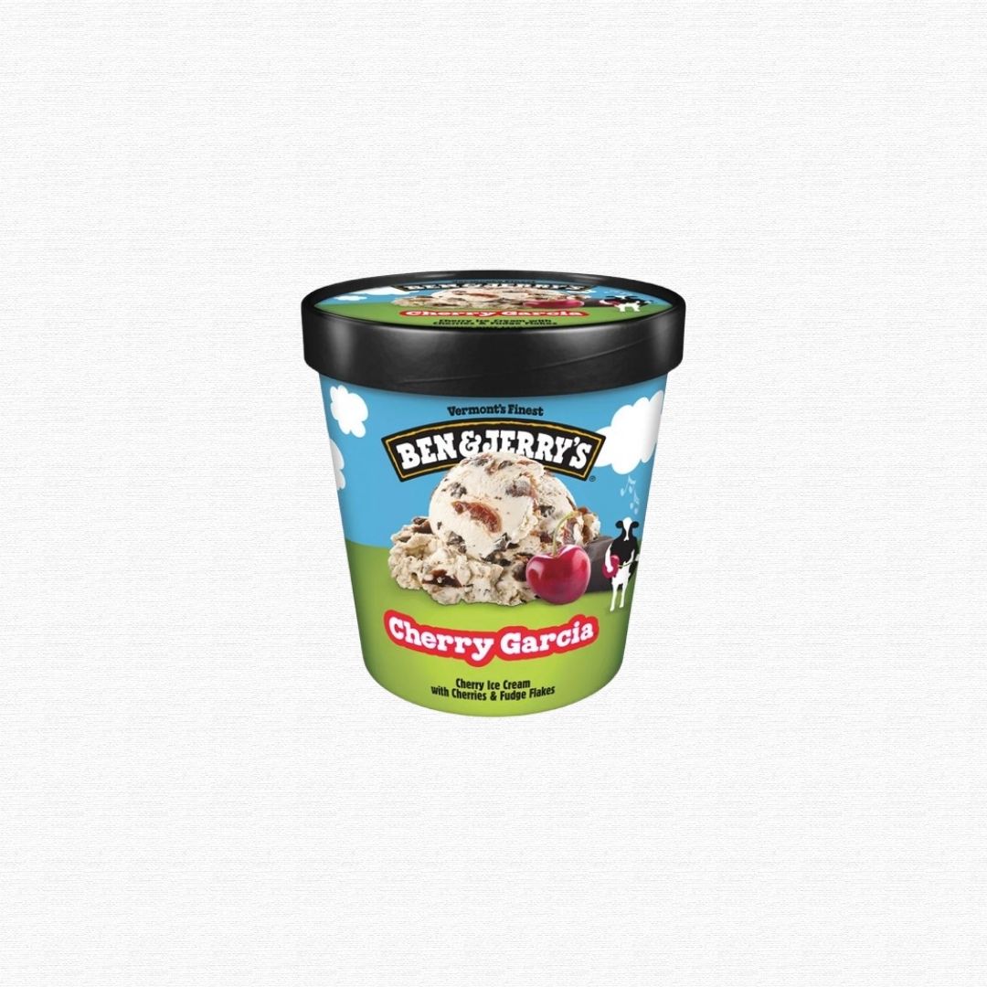 Empty cardboard and plastic ice cream tubs