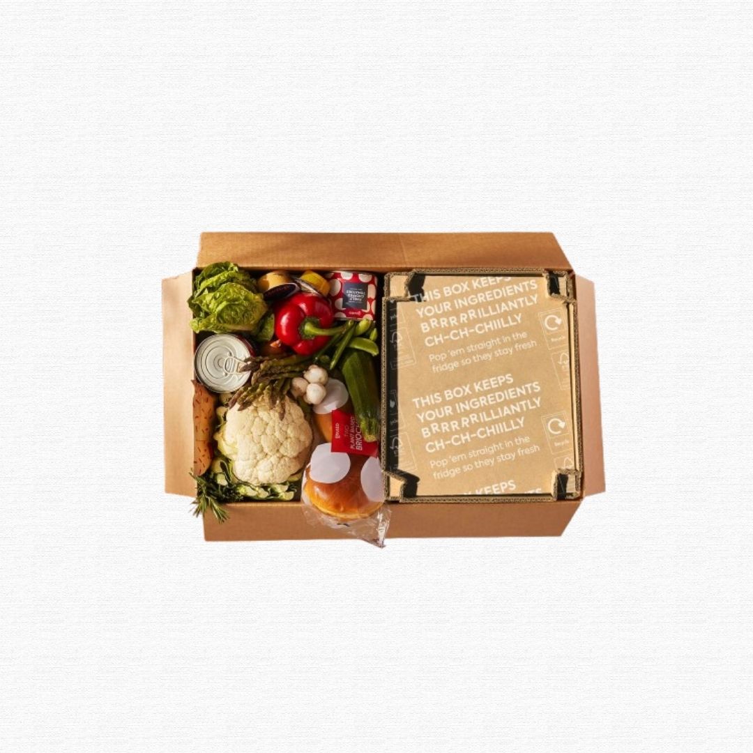 A collection of subscription meal delivery box components and liners.