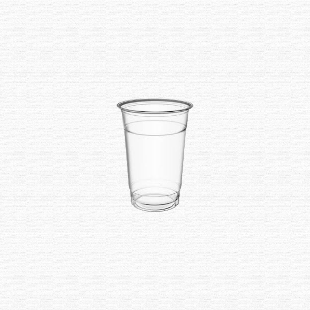 A mixture of disposable plastic event cups.