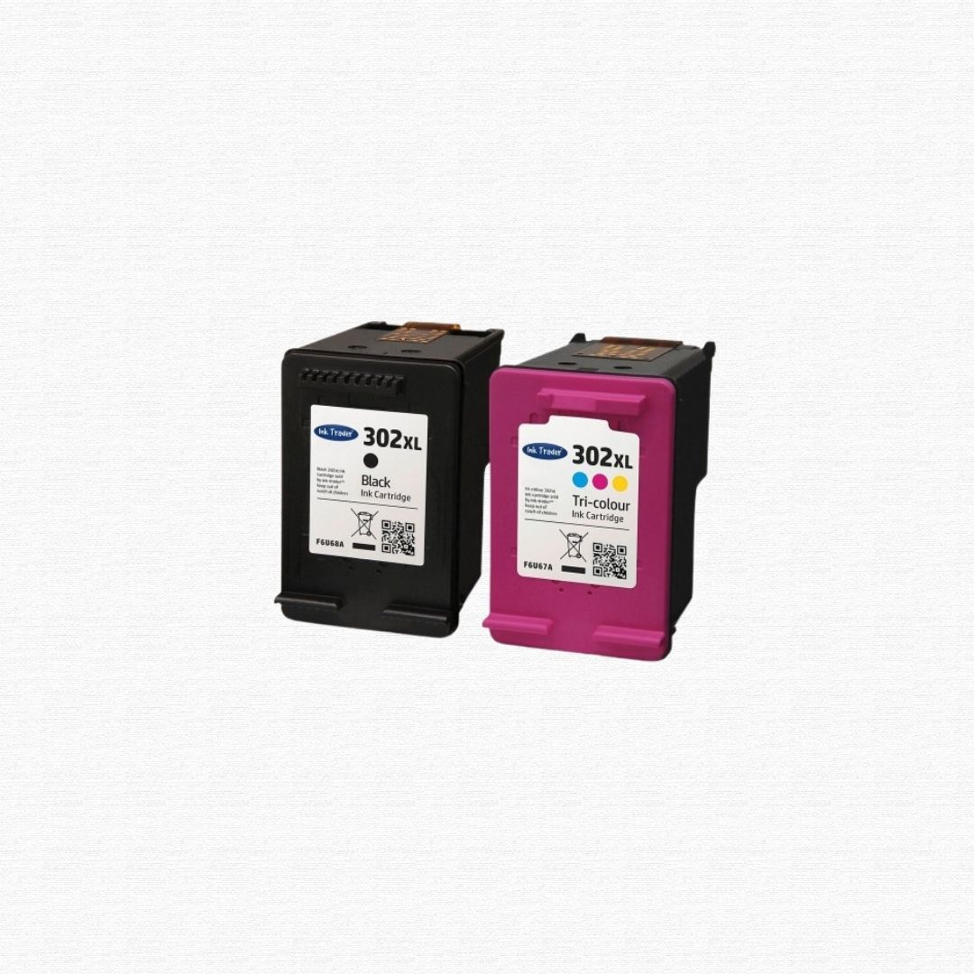 Plastic printer ink and toner cartridges for office printers