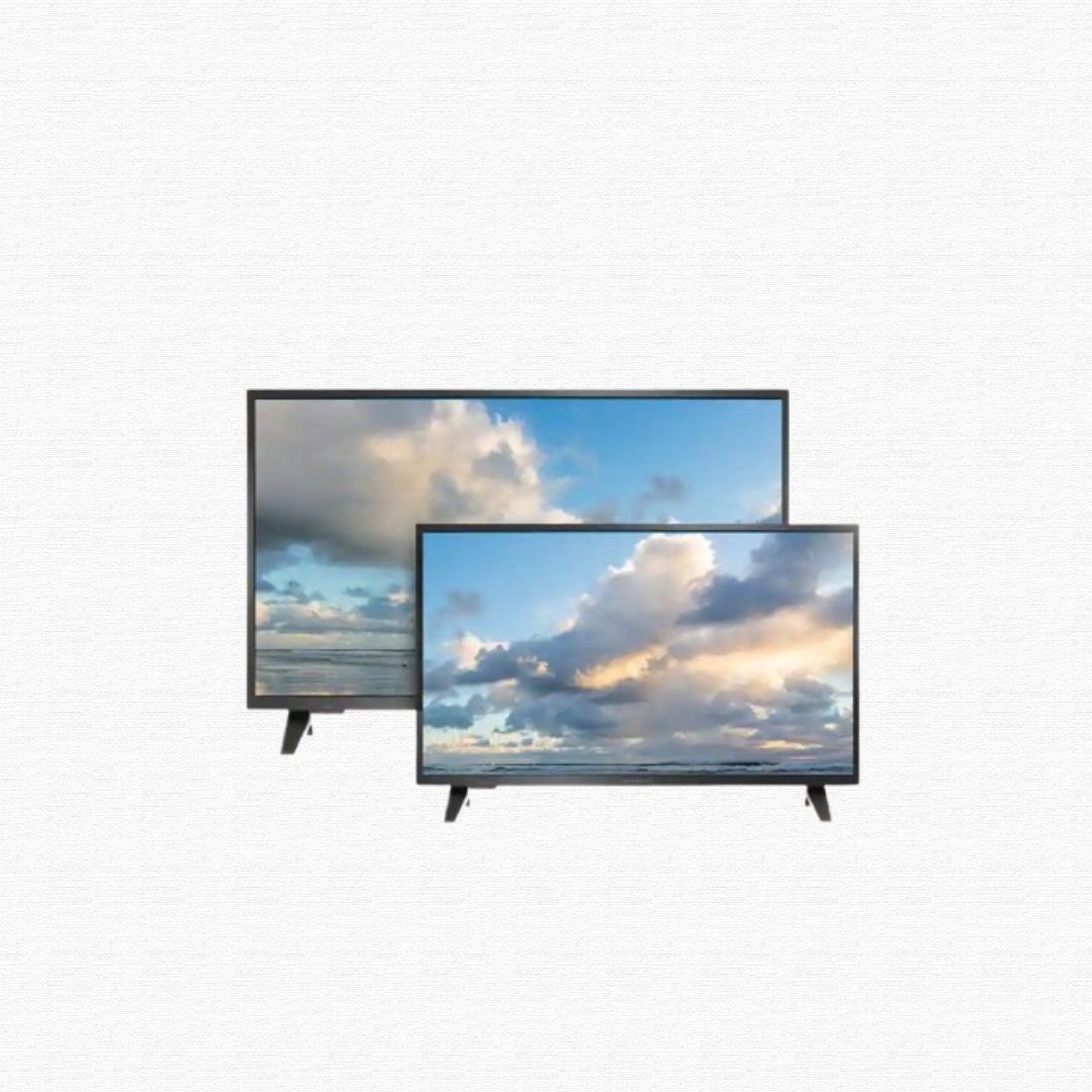 A flat-screen television showing internal electronic components.