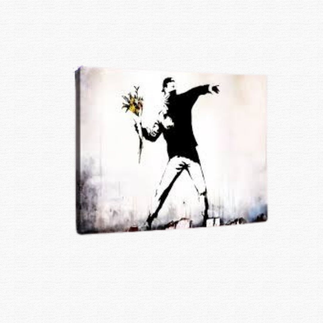 Glossy paper wall posters used for room decoration